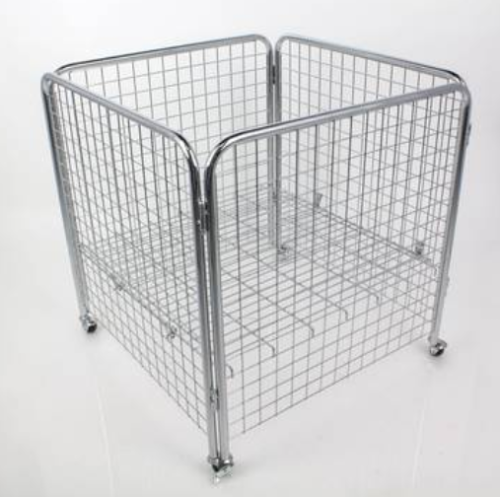 سلة كروم بكفرات عالية الجودة 80*80