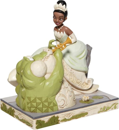 مجسم وايت وودلاند الأميرة والضفدع تيانا مع تمثال ل...