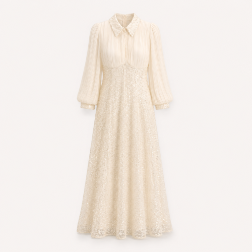 Ivory Elegance Dress