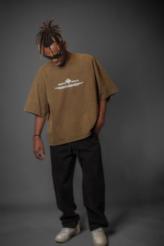 Oversized tee تشيرت