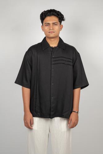 Minimal fit drop shirt
