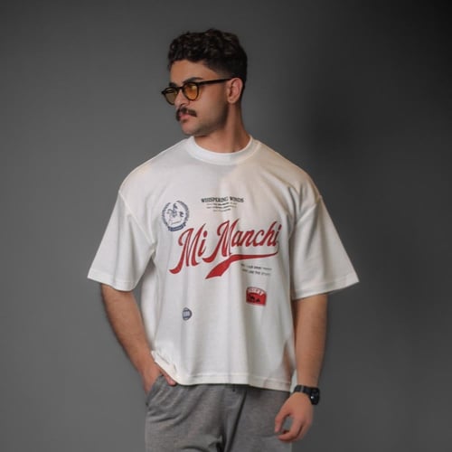 Oversized tee تشيرت بوكسي