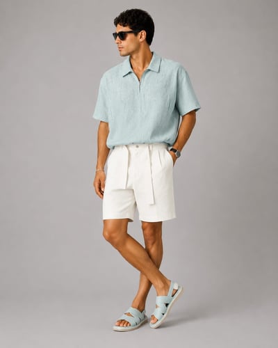 linen shirt-13811