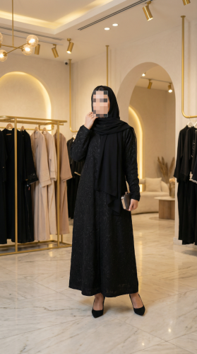 Luxury Korean fabric abaya fully stitched