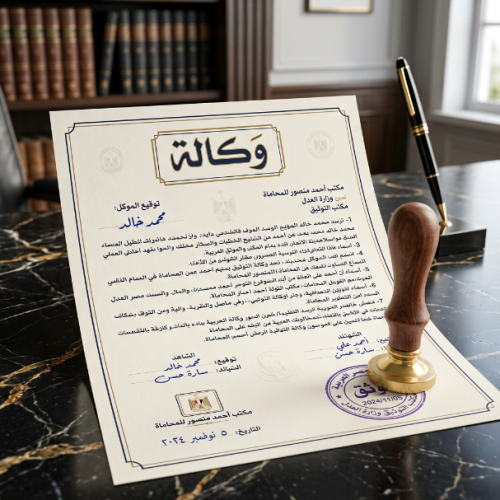 توثيق وكالة شرعية