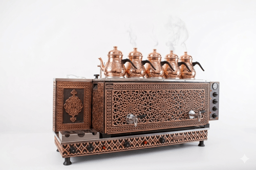 ماكينة شاي بخار 5 اباريق