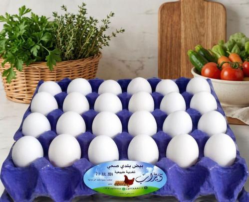 بيض بلدي - eggs ( اذا لم يتوفر البيض في الموقع الر...