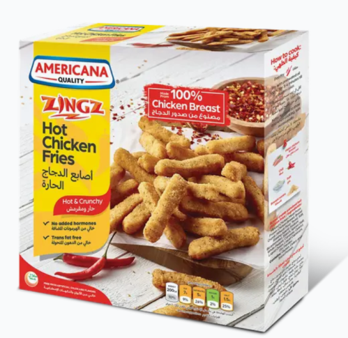 أصابع حار الدجاج امريكانا