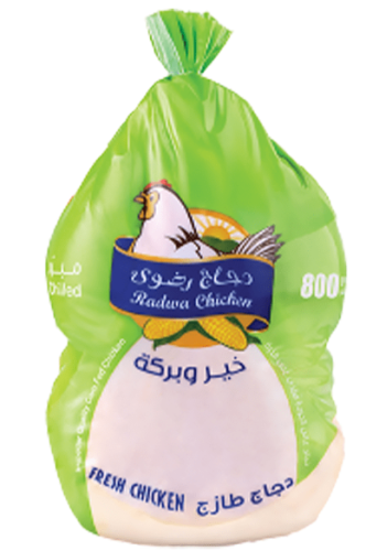 دجاج رضوى مبرد 800 غرام