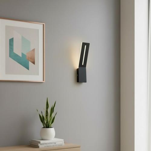 Modern LED applique black 7 watts 6013/1BK