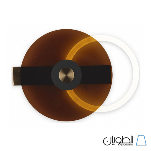 مصباح حائط هندسي بإضاءة LED – تصميم عصري بلمسات فا...