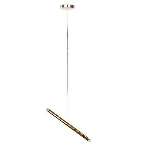 علاقي اسطواني مفرد ذهبي