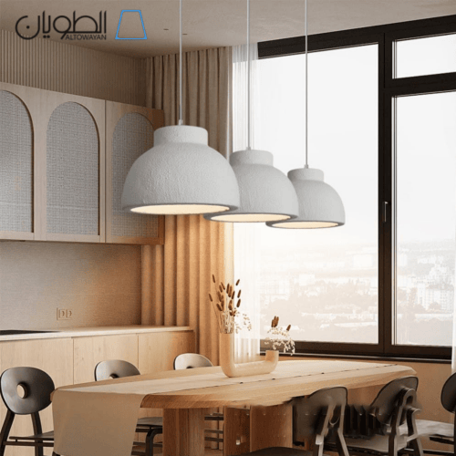 ثريا وابي-سابي بتصميم مينيمالي عصري – إضاءة أنيقة...