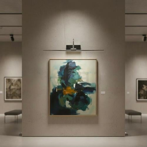 ابليكLED فضي 60سم مرايا 12وات 630A/1