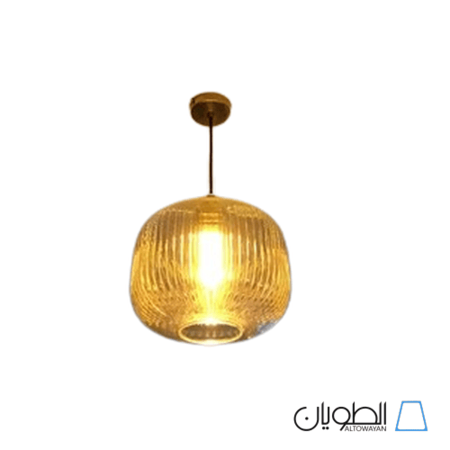 ثريا زجاجية – إضاءة راقية بلمسة دافئة