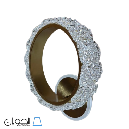 مصباح جداري ذهبي – إضاءة عملية وعصرية للمساحات الد...