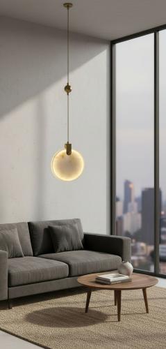 علاقي مودرن LED ذهبي 11 وات