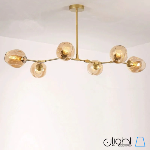 ثريا مودرن ذهبي 6 ذراع