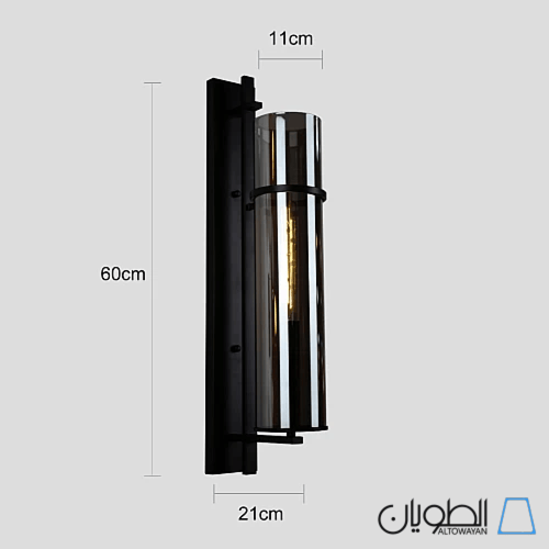 مصباح جداري أنيق بإضاءة LED – تصميم عصري ولمسة فاخ...