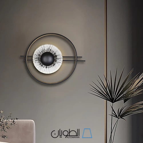 مصباح جداري LED عصري بإضاءة أنيقة وتصميم فاخر