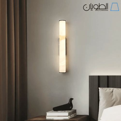 مصباح جداري أسطواني بتصميم فاخر – إضاءة أنيقة للمس...