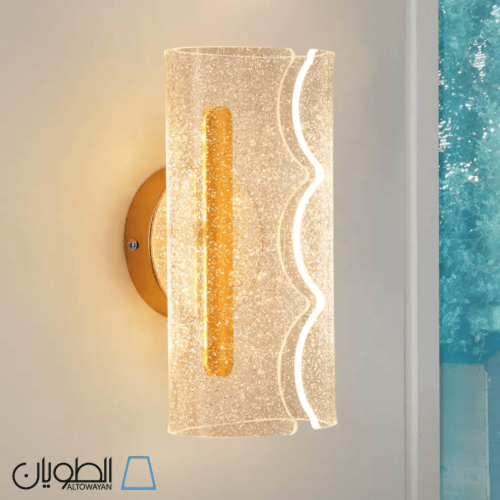 مصباح جداري أسطواني عصري بإضاءة LED أنيقة