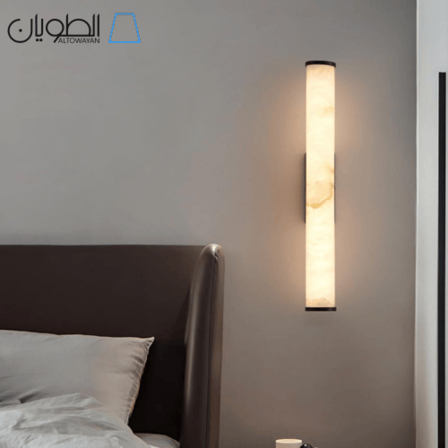 مصباح جداري أسطواني بتصميم فاخر – إضاءة أنيقة للمس...