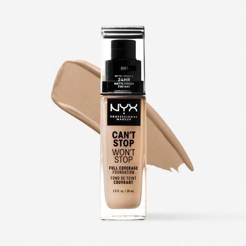 فاونديشن NYX – تغطية ثابتة بلمسة مخملية