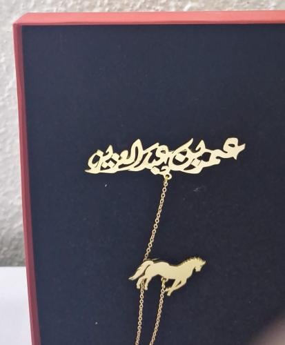 بروش مع الحصان