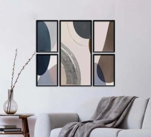 طقم مكون من 5 لوحات