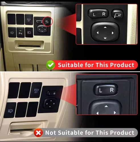 صفط مرايا لاندكروزر 2008 - 2021