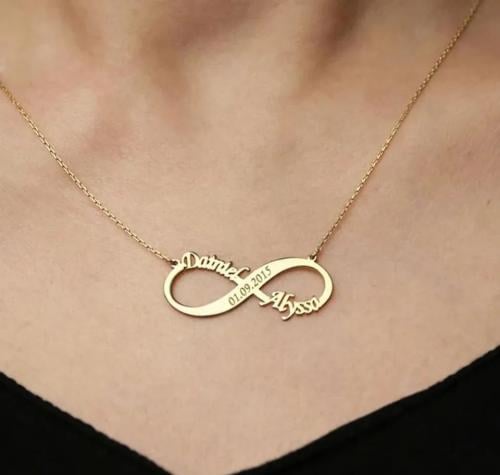 سلسال الحب الانهائي مع اسمين وتاريخكم المميز