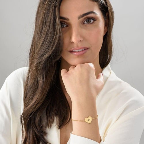 اسوارة قلب بتصميم حفر