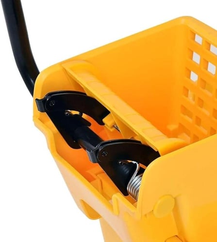 Deluxe Wringer 32 Ltr Yellow ممسحة وممسحة لتنظيف ا...