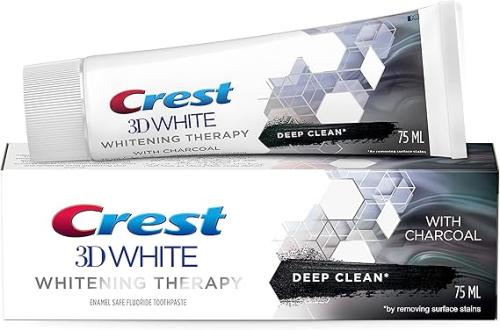 معجون تبييض الاسنان بالفحم 3 دي وايت من كريست، 75...