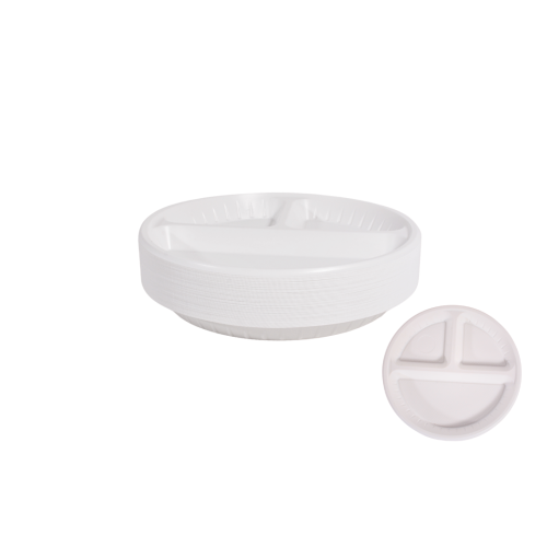 صحن فودي مقاس 18 مقسم 50صحن