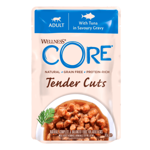 كرتون 8 أظرف ويلنس كور تندر كتس بنكهات متعددة 85G