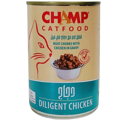 معلبات تشامب كات بنكهات متعددة 415G