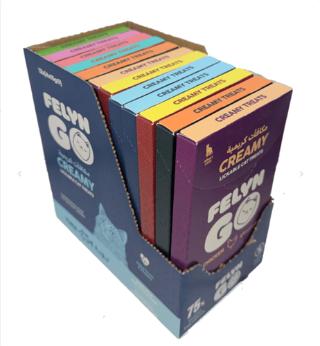 فيلين جو مكافاة كريمية بنكهات متعددة 48 ظرف*15 جرا...