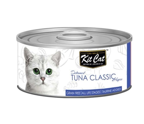 معلبات كت كات بنكهات متعددة 80G