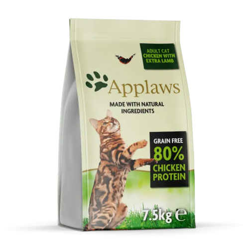 ابلاوز طعام جاف بنكهة الدجاج والضأن 2KG