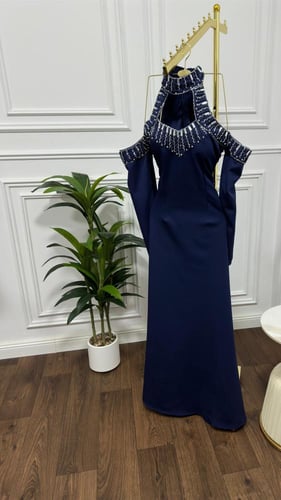 فستان لكرا استرتش