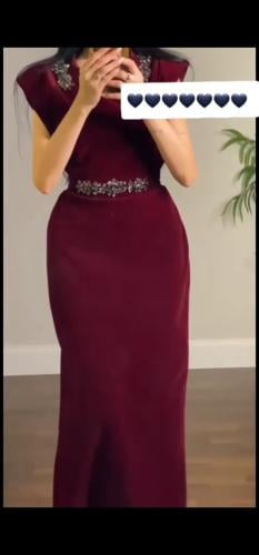 فستان عودي جوخ