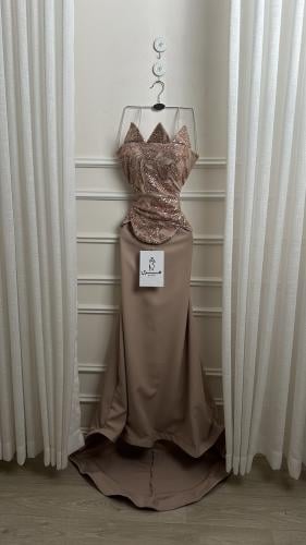 فستان بثينه الانيقه