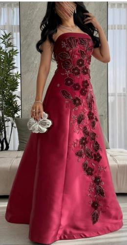 فستان ميكادو كلفة تطريز