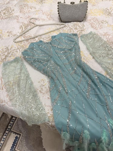 فستان سماوي سهره