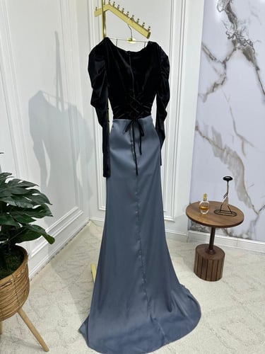 فستان ناعم خامتين