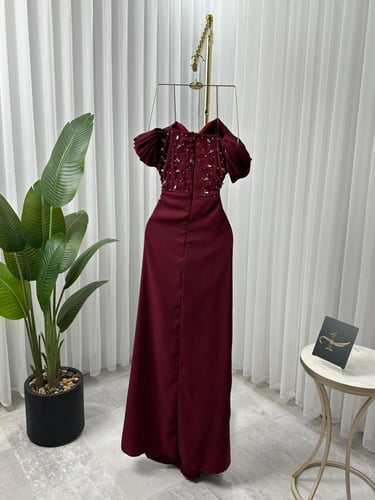 فستان عودي راقي