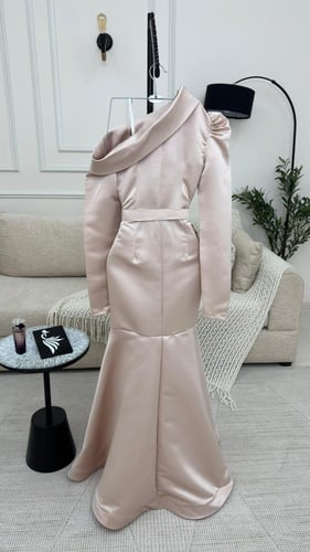 فستان تفته سافانا بتطريز يدوي