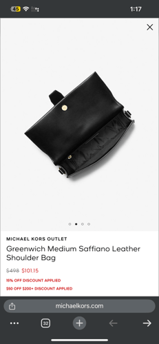 مايكل كورس - شنطة كتف غرينتش